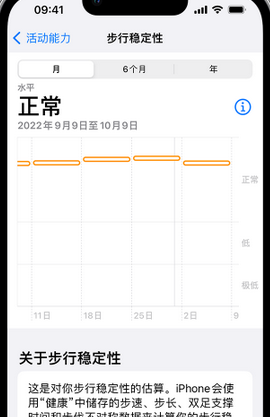 许昌iPhone手机维修如何在iPhone开启'步行稳定性通知'