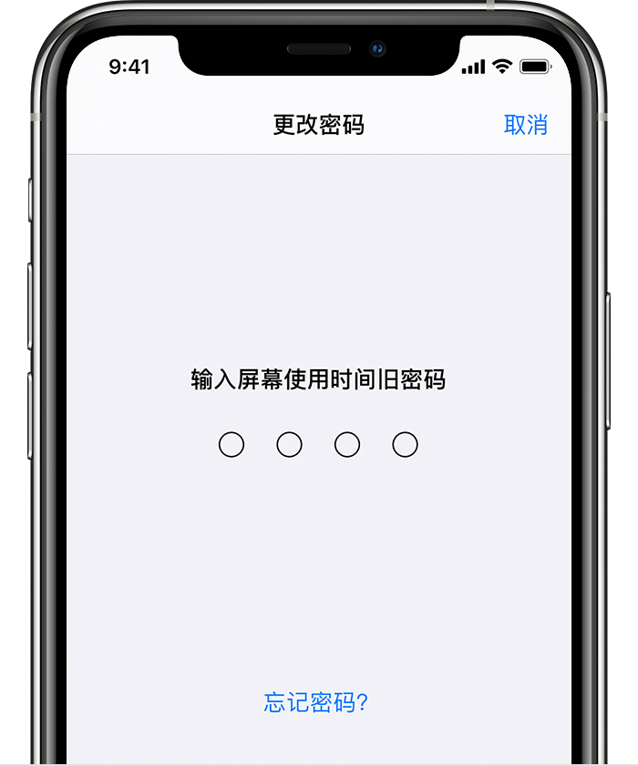 许昌苹果手机维修分享iOS 14 忘记屏幕使用时间密码怎么办 